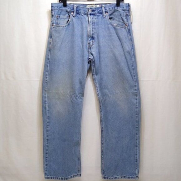 Levi's 505 Regular Fit Men 35x29 Straight Leg Mid-Rise Jeans Red Tag Vintage EUC - Picture 1 of 11